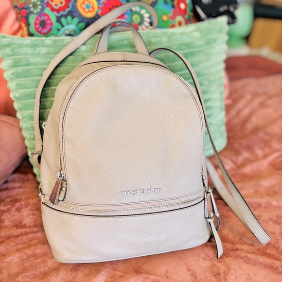 Michael Kors Rhea Large Backpack - Picture 2 of 16